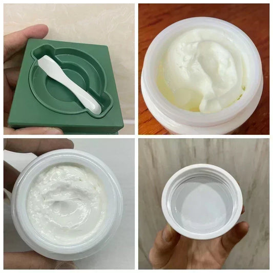 צנצנת קוסמטיקה יוקרתית עגולה