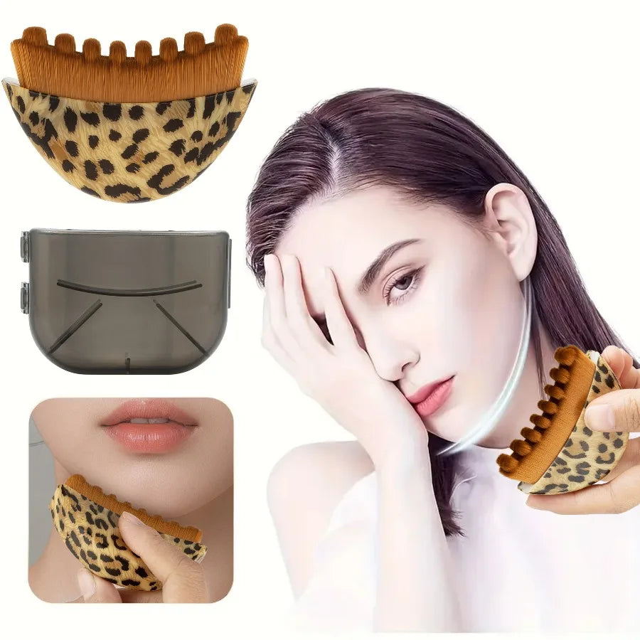 מברשת עיסוי לפנים ולקו הלסת